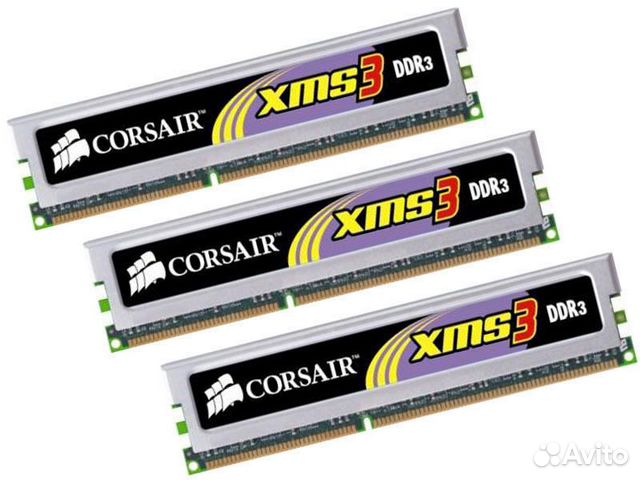 Оперативная память DDR3 2048MBx3 PC12800 1600MHz Оперативная память DDR3 2048MBx3 PC12800 1600MHz