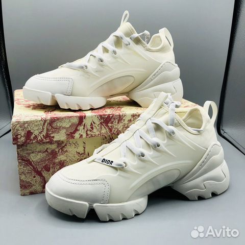 Кроссовки Dior D-Connect белые Кроссовки Dior D-Connect белые