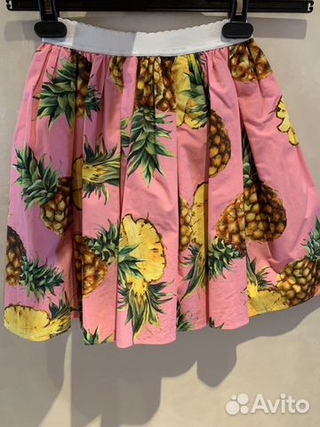 Юбка Dolce &Gabbana ананасы оригинал