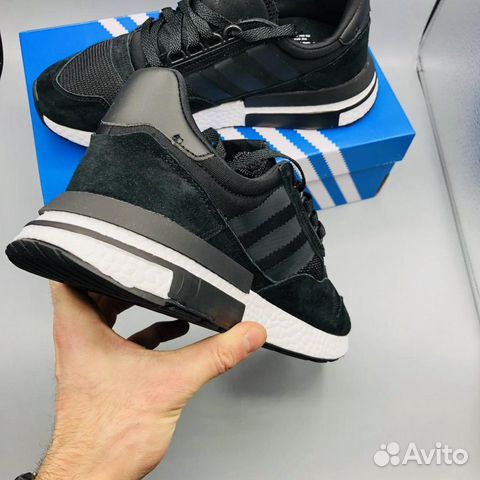 Кроссовки Adidas ZX 500 черные Кроссовки Adidas ZX 500 черные