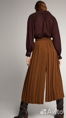 Юбка-кюлоты плиссе Massimo Dutti 34 размер новые Юбка-кюлоты плиссе Massimo Dutti 34 размер новые