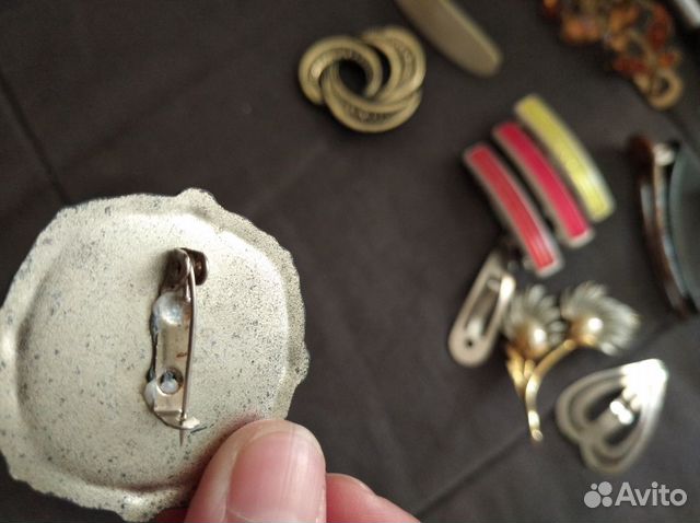 Брошки заколки СССР Брошки заколки СССР
