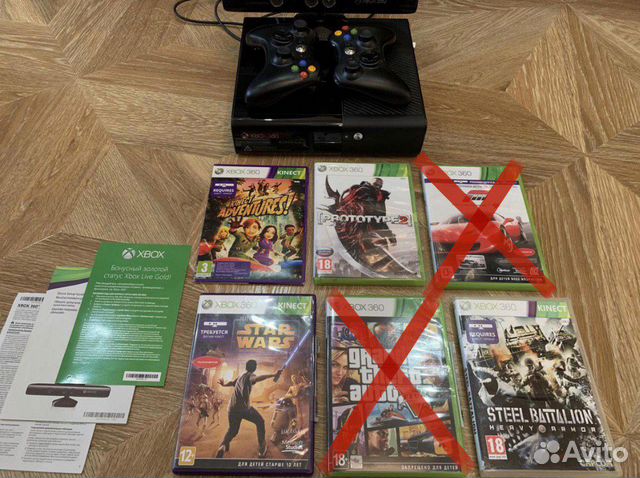 Xbox 360 E 4Gb + подписка Gold на месяц