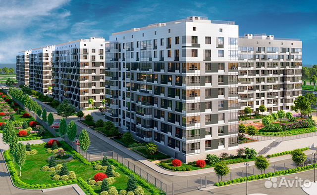 1-к квартира, 41.7 м², 7/10 эт. 1-к квартира, 41.7 м², 7/10 эт.