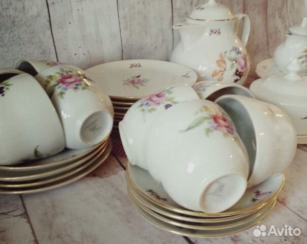 Чайный сервиз Полевой цветок Чайный сервиз Полевой цветок