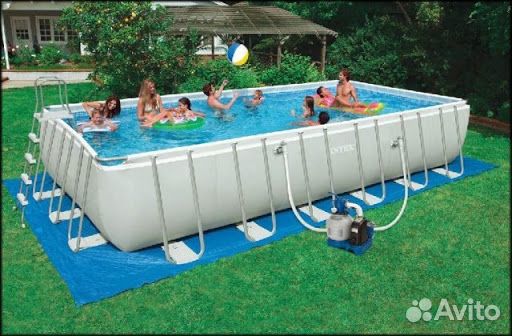 Каркасный бассейн intex 36