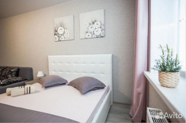 

1-к. квартира, 45 м², 2 кровати