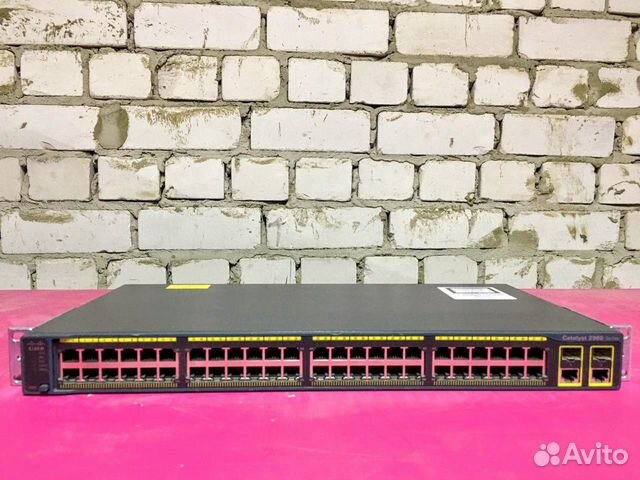 Коммутат Cisco WS-C2960-48TC-L L2,48x100,2xGE/SFP