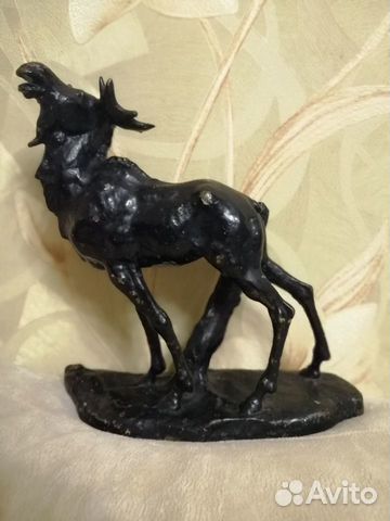 Статуэтка Лось чугун 3кг