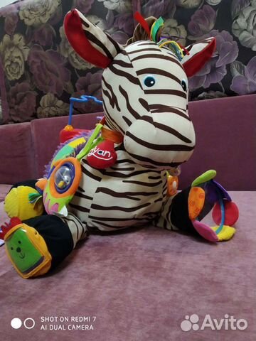Игрушка Зебра (развивающая)