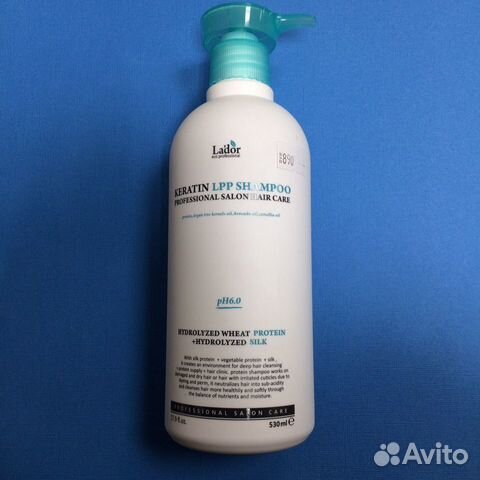 Корея lador Бессульфатный протеиновый шампунь