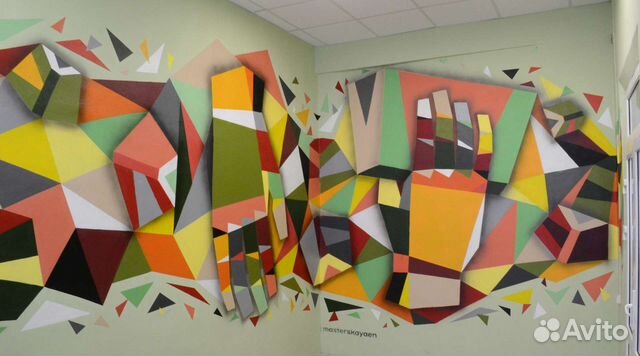 Роспись стен / Интерьерная и фасадная