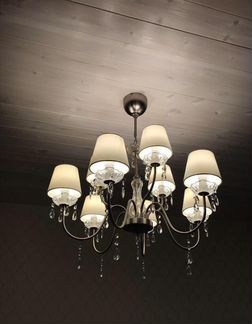 Люстра 9-рожковая