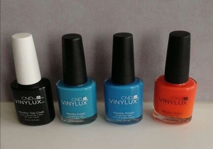 Лак для ногтей CMD Vinylux, Dance Legend и другие