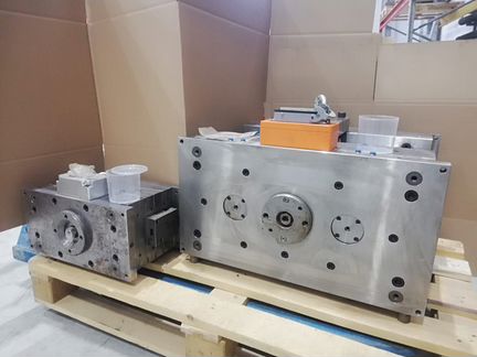 Комплект пресс-форм банки для ушных палочек