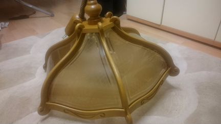 Люстра деревянная Германия