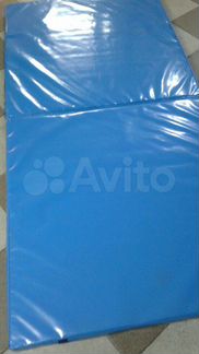 Мат гимнастический складной 1 на 2