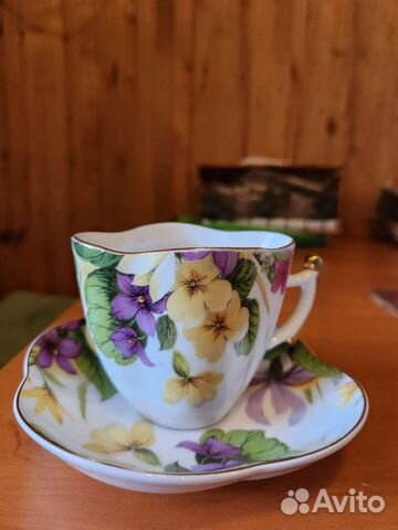 Чашка с блюдцем