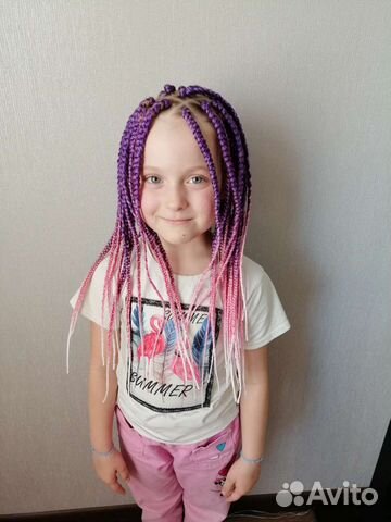 Плету афрокосы, брейды, зизи, де дреды, 2 косы