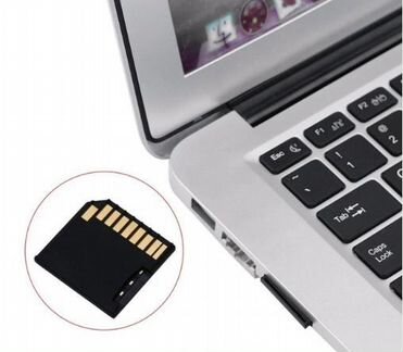Адаптер переходник microSD/SD Macbook Air