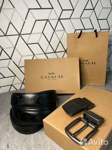 Мужской кожаный ремень