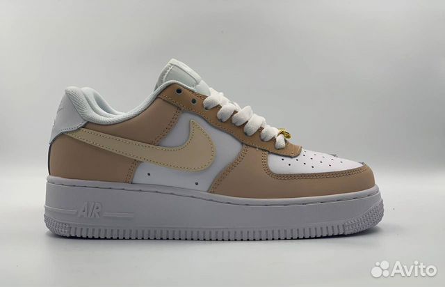 Nike Air Force 1 Beige White