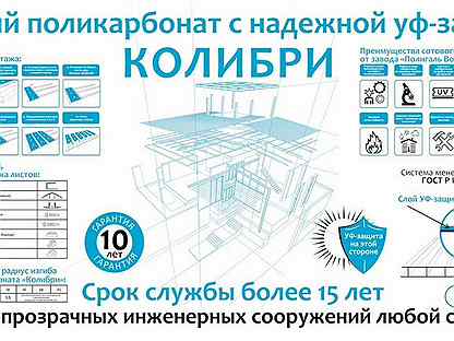 Плотность поликарбоната кристалл 4мм