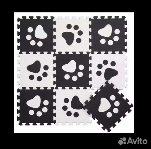 Мягкий пазл 50шт