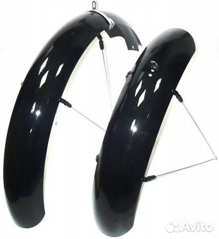 Полноразмерные крылья на Fat Bike