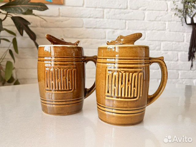 Кружка Байкал керамика СССР