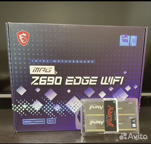 Z690 edge ddr5. Z690 Edge WIFI. Флешка MSI В комплекте с материнской.