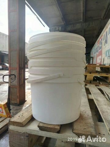 Ведра из плотного пищевого пластика (10л)