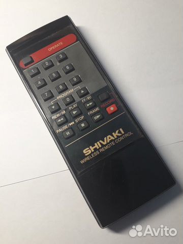 Пульт для видеомагнитофона shivaki