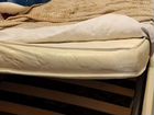 Кровать двухспальная с матрасом бу объявление продам