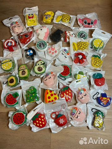 Чехлы на airpods 1/2/pro новые