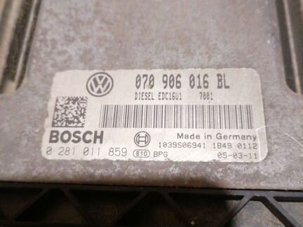 Блок управления двигателем дизель 2.5