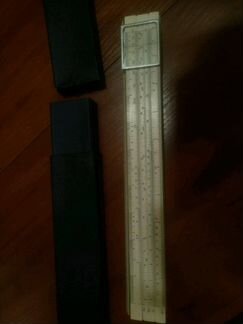 Линейка логарифмическая 1958г