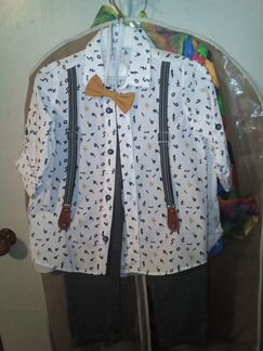 Нарядная одежда для мальчика р.110