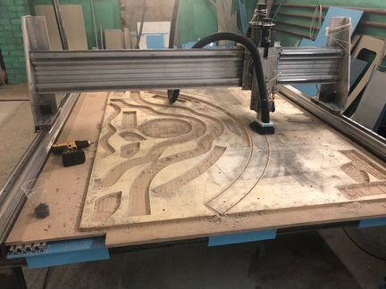 Раскрой и фрезеровка на станке с чпу