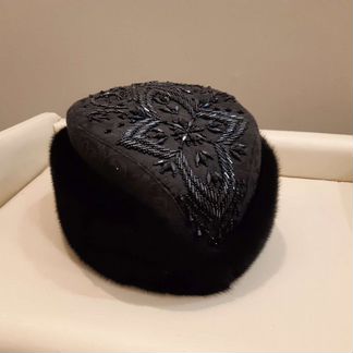 Шапка кубанский из норки, норковая шапка
