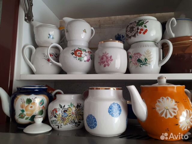 Части советских сервизов