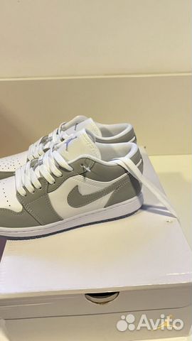 Nike air jordan 1 low wolf grey ориг 38р