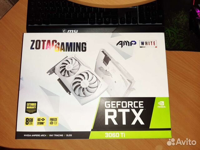 Видеокарта GeForce RTX 3060 Ti Zotac