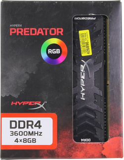 Оперативная память HyperX Predator RGB 32GB 8GBx4