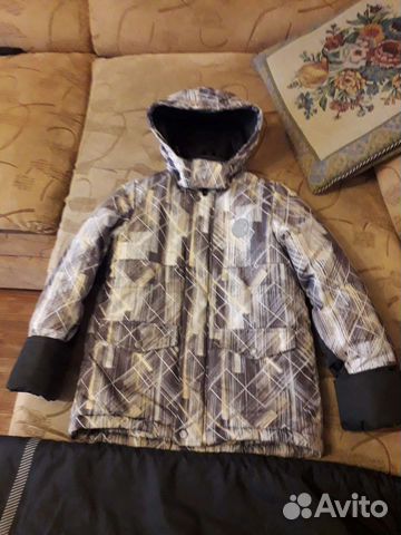 Куртка зимняя для мальчика 116-122