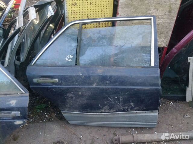 Задние двери на Мерседес W126 лонг