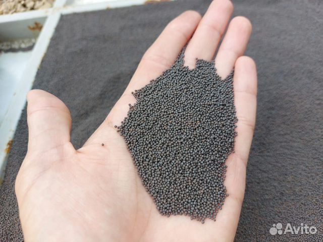 Грунт для аквариума (пропант) черно-серый