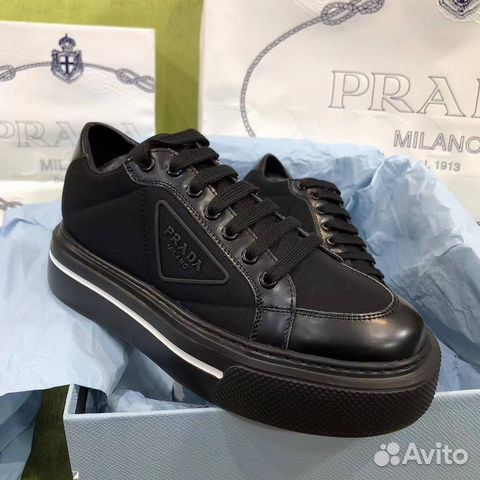 Кроссовки prada