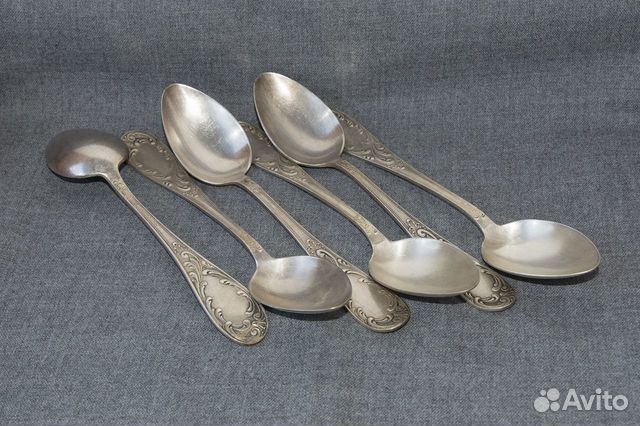 Ложки и стопки из мельхиора (СССР)