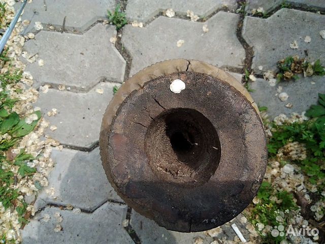 Ваза красное дерево